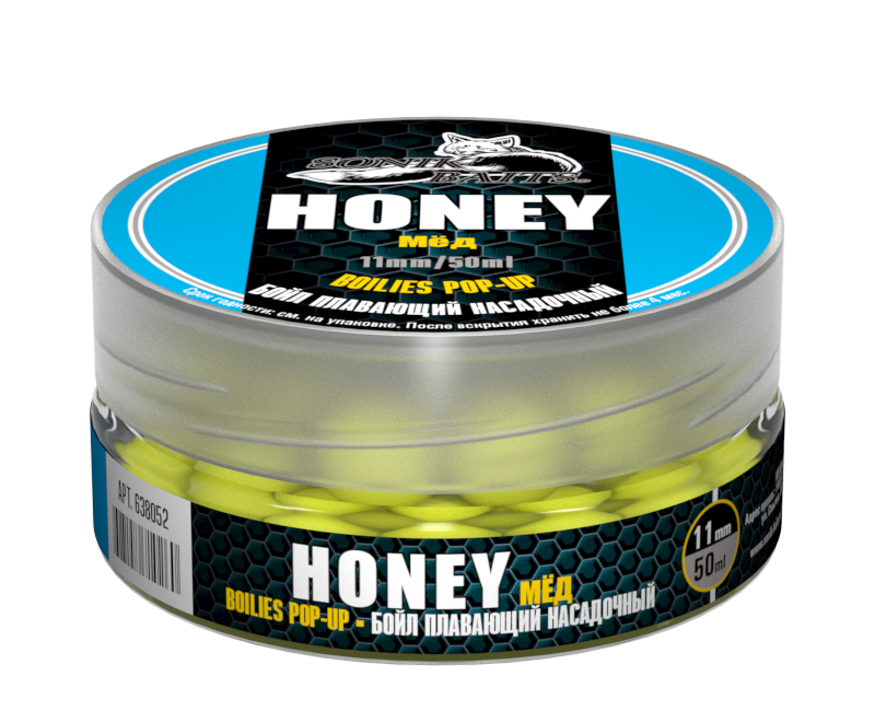 Бойл насадочный-плавающий Pop-Up 11 мм Honey (Мед)