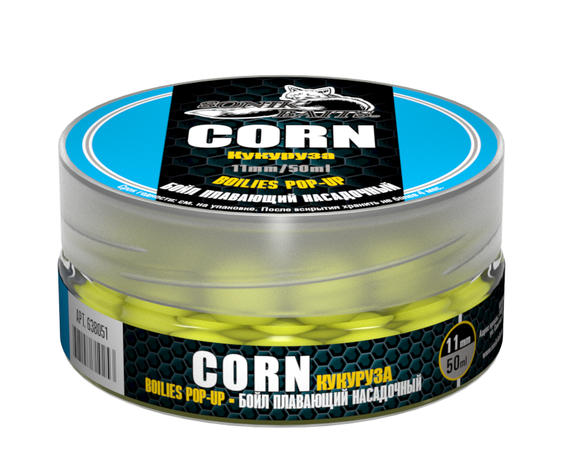 Бойл насадочный-плавающий Pop-Up 11 мм Corn (Кукуруза)