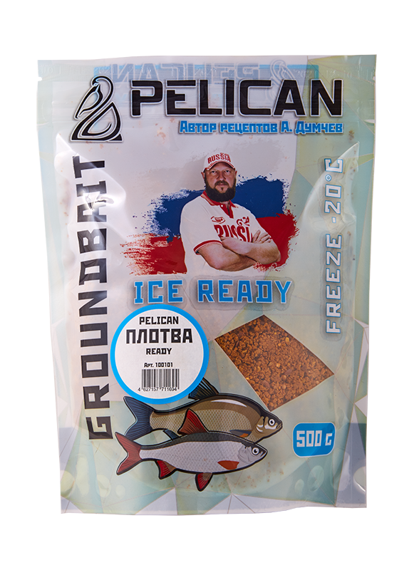Прикормка Pelican Ice Ready Плотва
