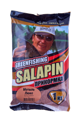Прикормка Greenfishing Salapin Мотыль Люкс